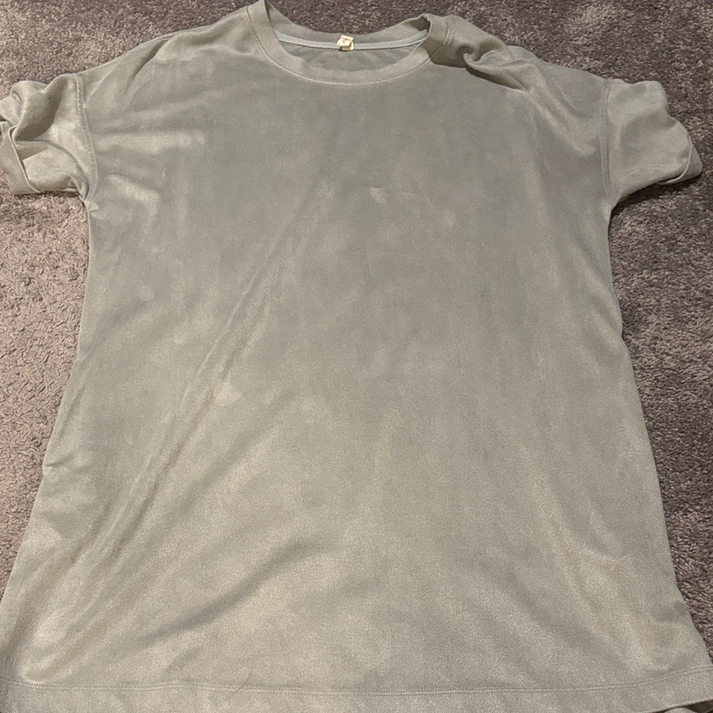 Gray T-Shirt dress